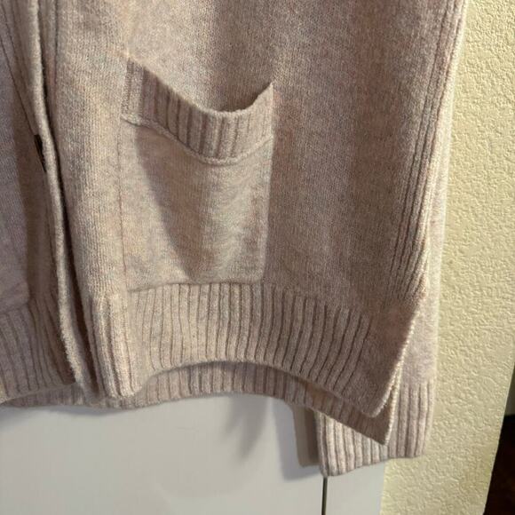 NWT j.Crew Pink Rainbow Supersoft Knit Cropped Cardigan Merino Alpaca Blend XL - Picture 5 of 10